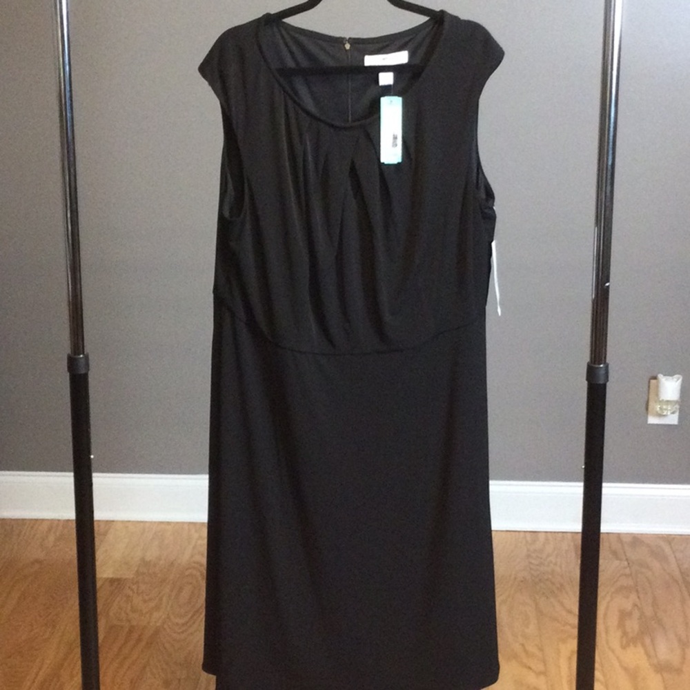 NWT 20W Wisp Stitch Fix Black Marissa Jersey Dress